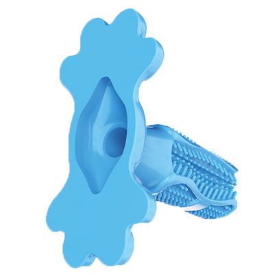 Stick brosse à dent caoutchouc Doogy, Taille 12,6 cm , chien moyen – Image 3