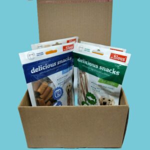 La box friandises " delicious snacks" les Filous