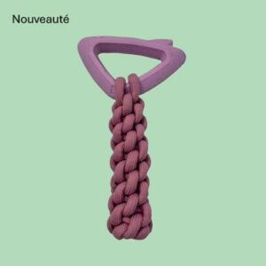 Jouet corde "Rope triangle" Doogy, Taille 29cm