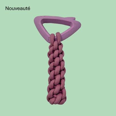 Jouet corde "Rope triangle" Doogy, Taille 29cm