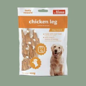 Friandises "Delicious snacks" les Filous, 100gr, pilon de poulet